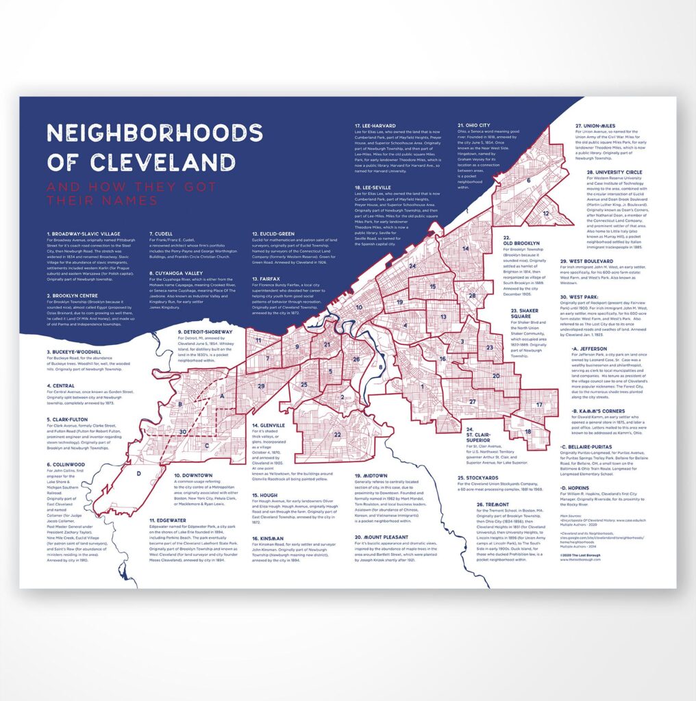 Neighborhood Map Cleveland